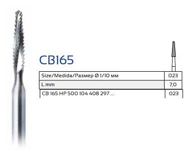 Carbide Bur CB165 