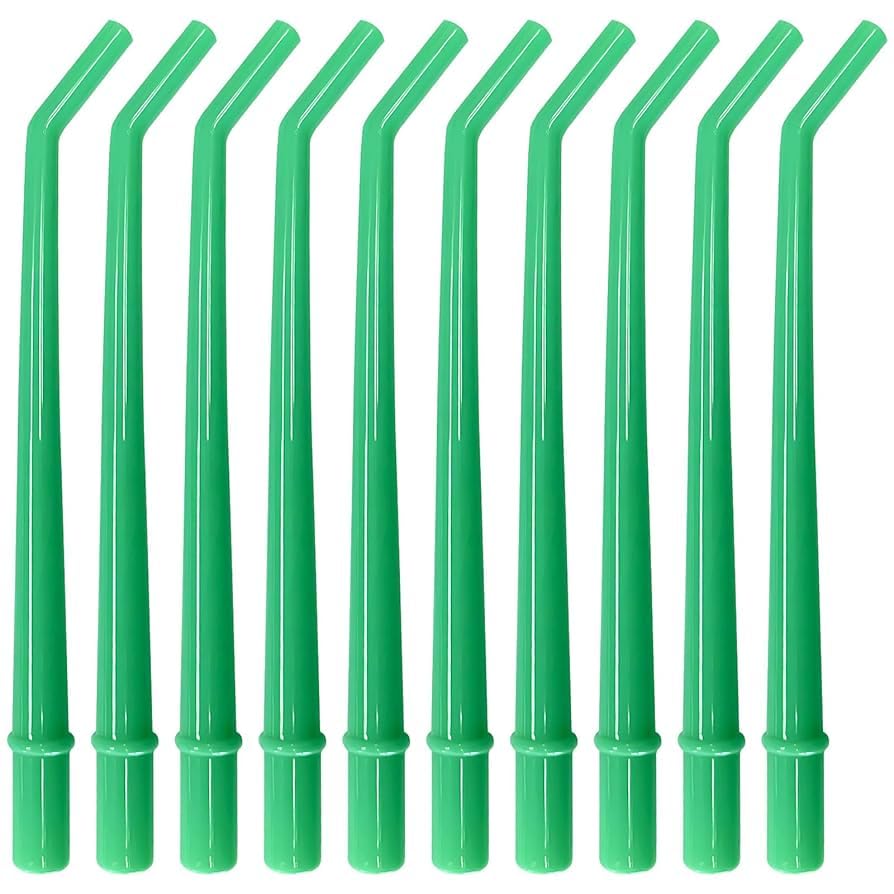 Green Replacement Tips for Air Water Syringe