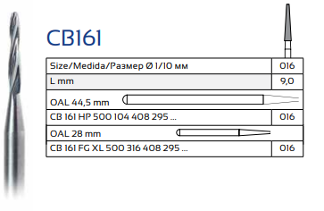 Dental Bur CB161
