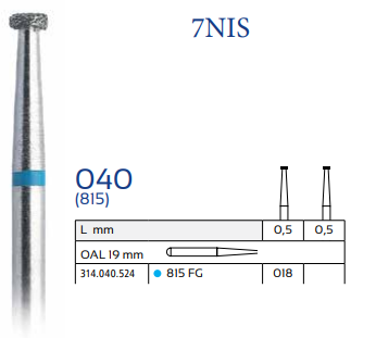 Dental Diamond Bur 040 (815)