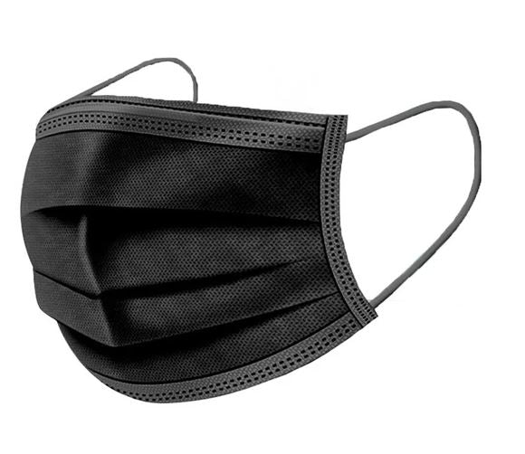 Black Disposable Face Mask