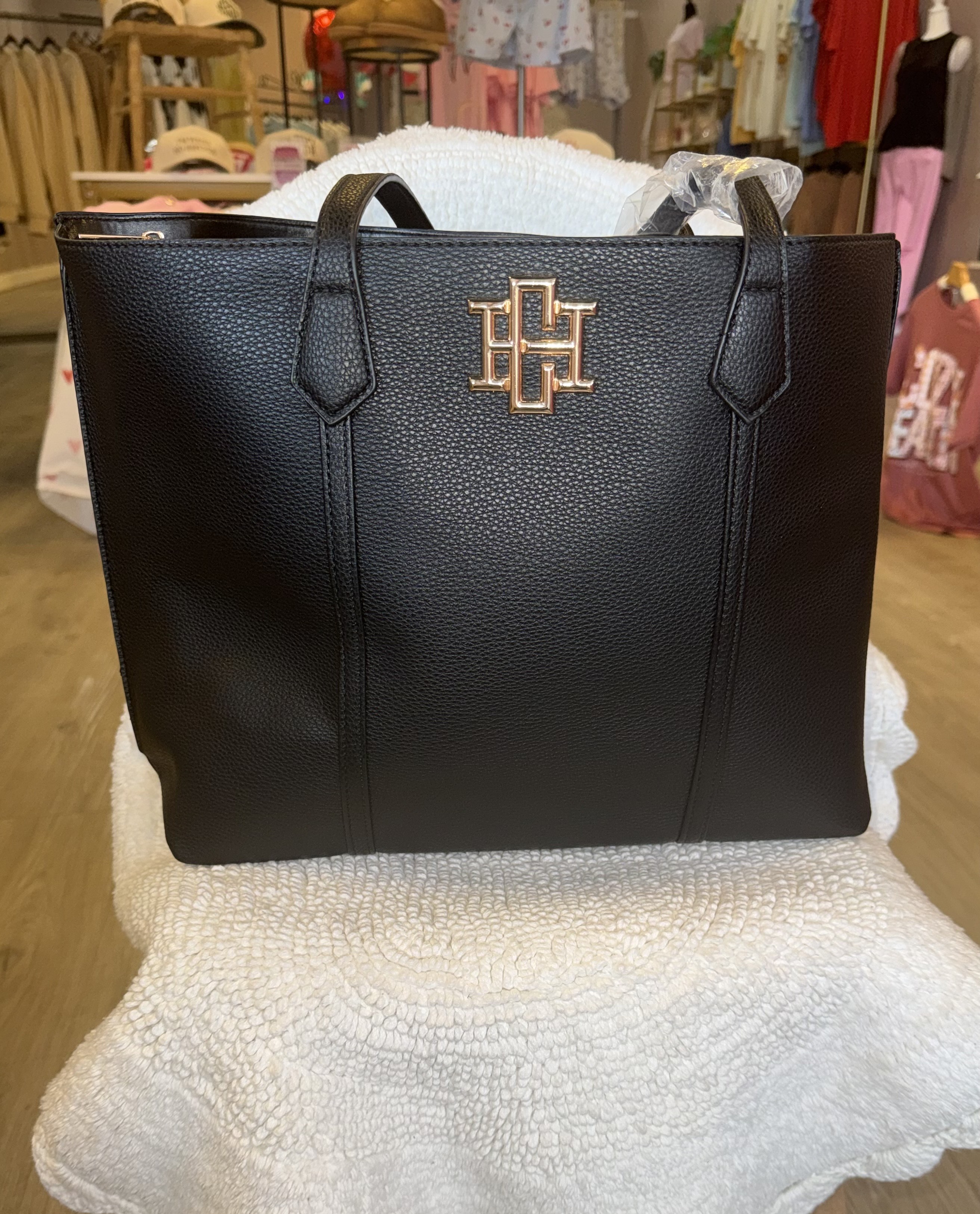 Caroline Hill Black Purse 