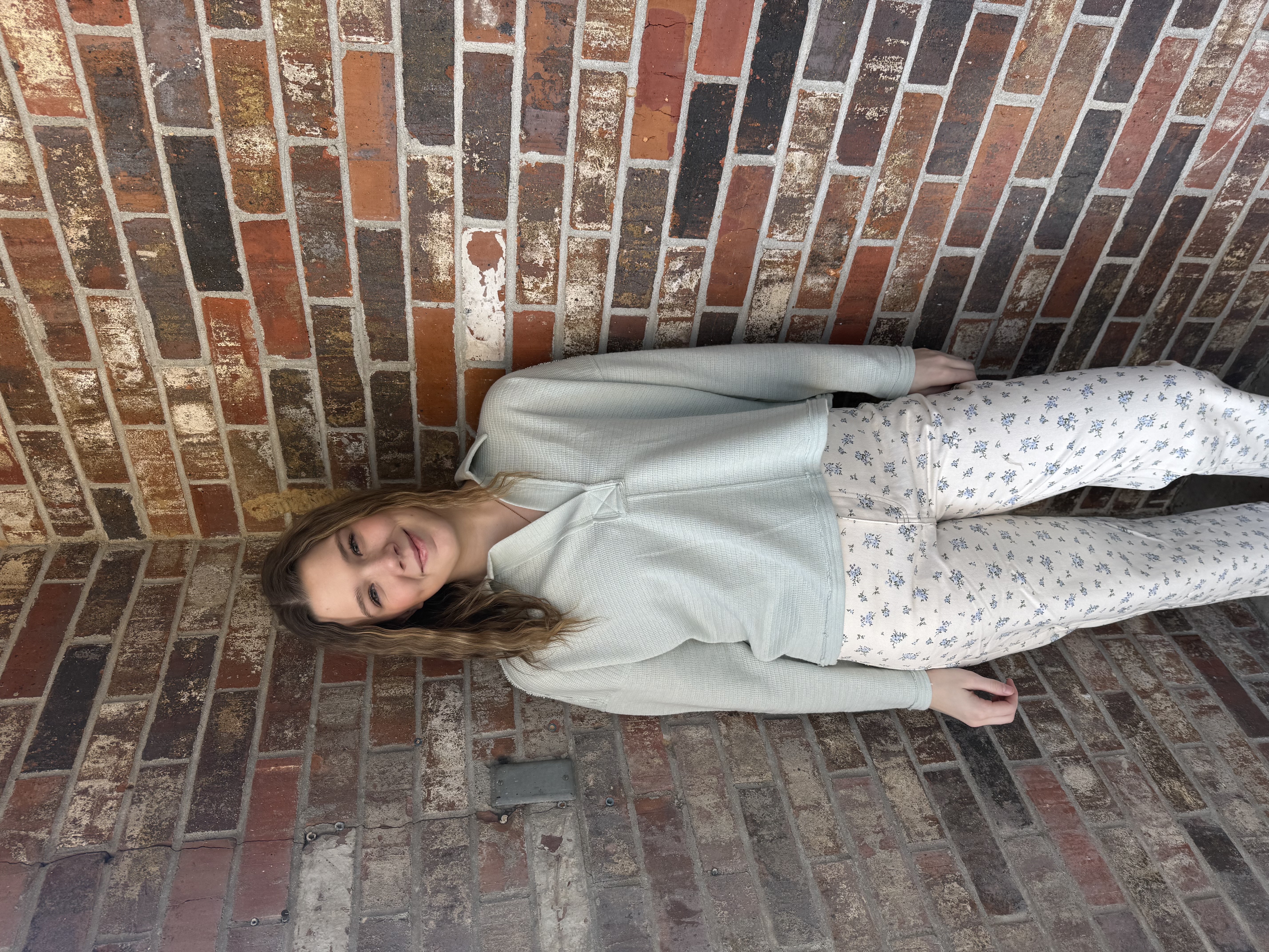 Light Green Air Flow Blouse