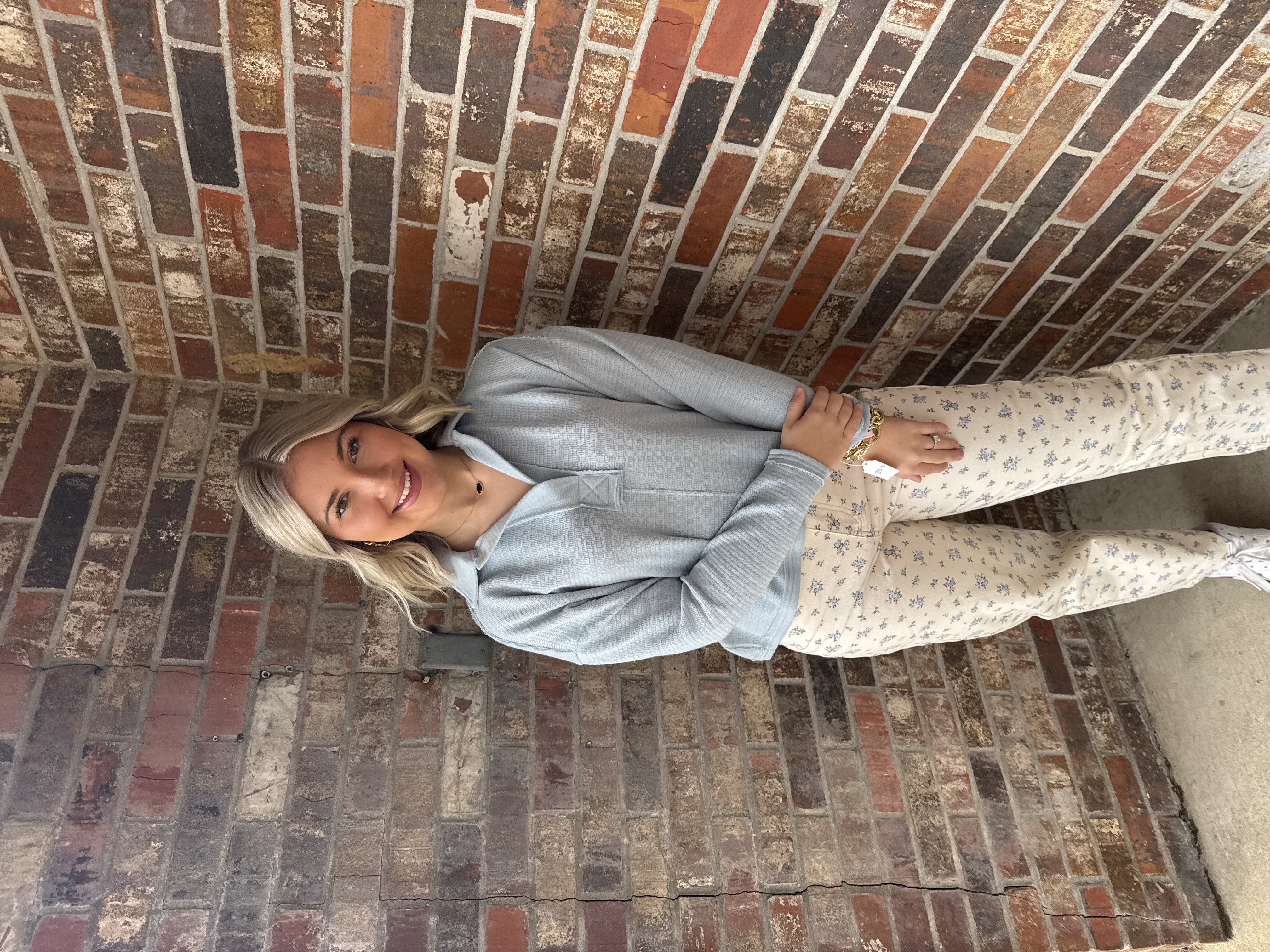 Women's Blue Light weight blouse 