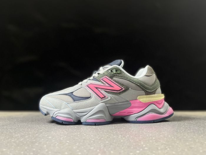 Zapatillas New Balance grises y rosas 9060