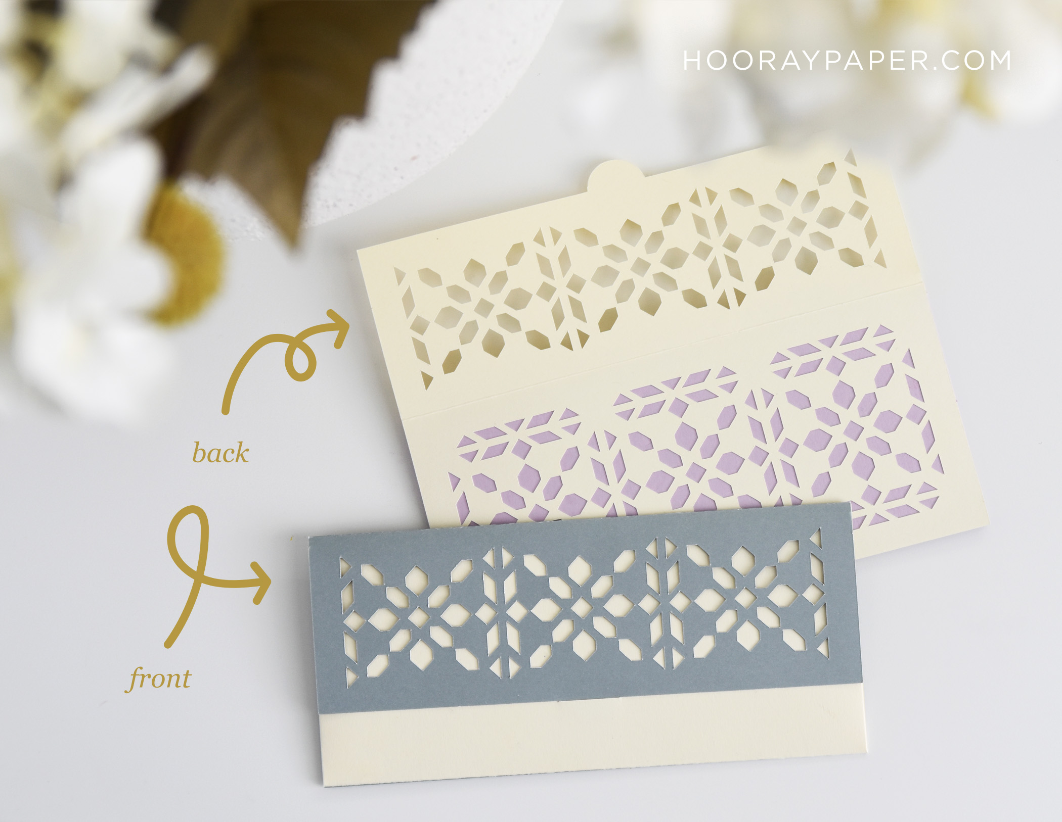 Money Holder Card SVG Template for Cricut | DIY Gift Envelope