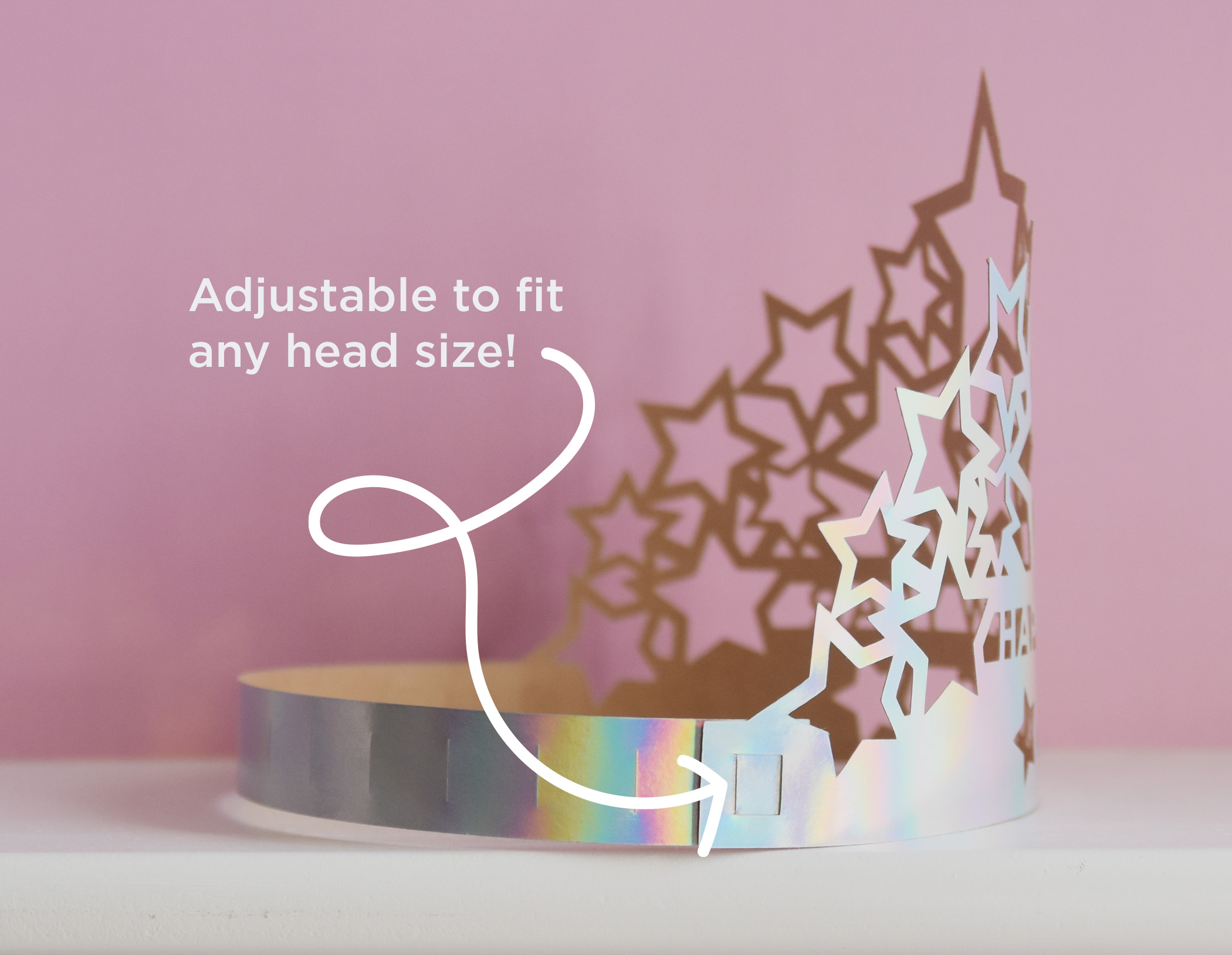 2026 NYE Tiara SVG Template for Cricut, New Years Eve Party Favor