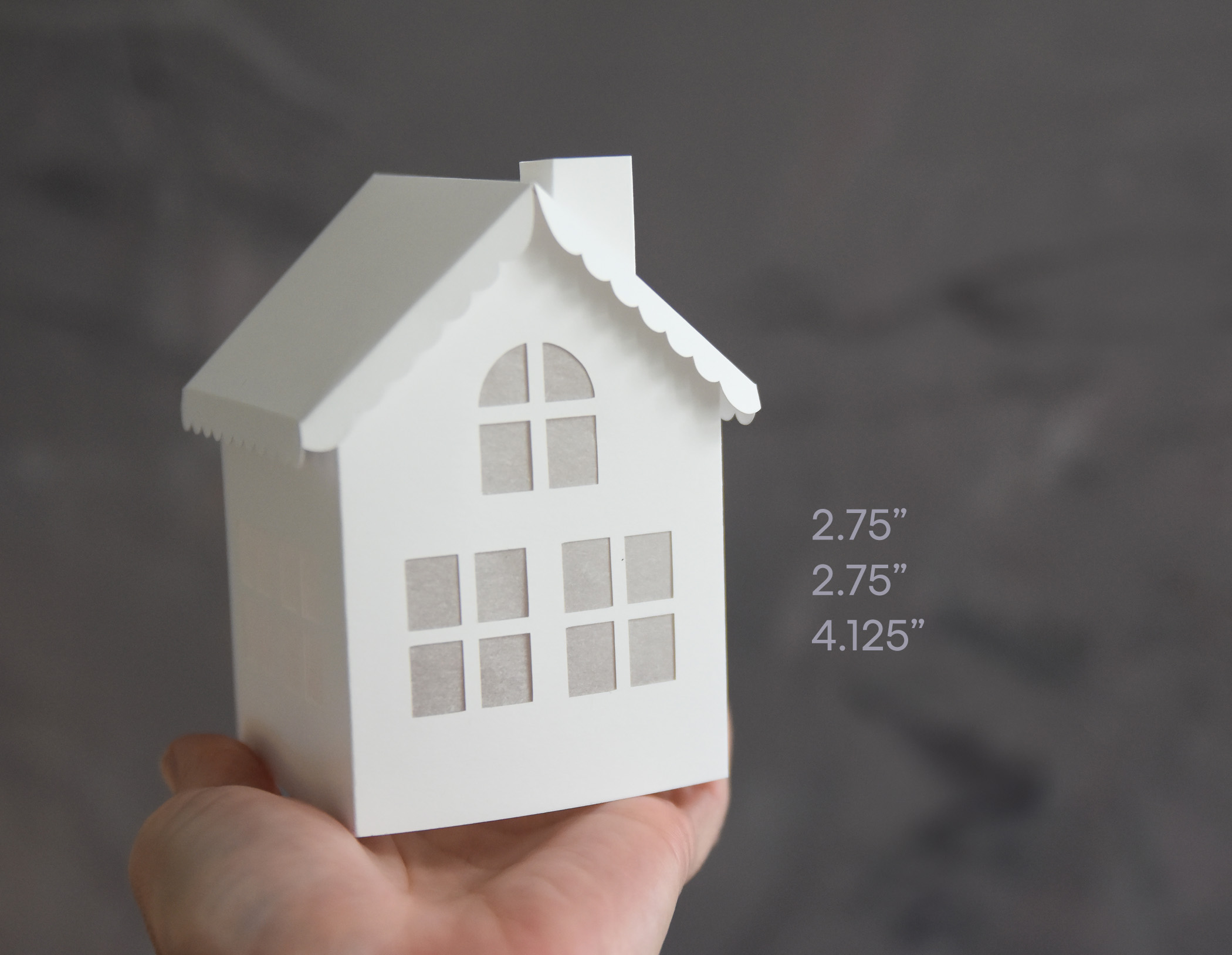 3D Paper House SVG Template | Cricut & Silhouette Cutting Files, Set of 2