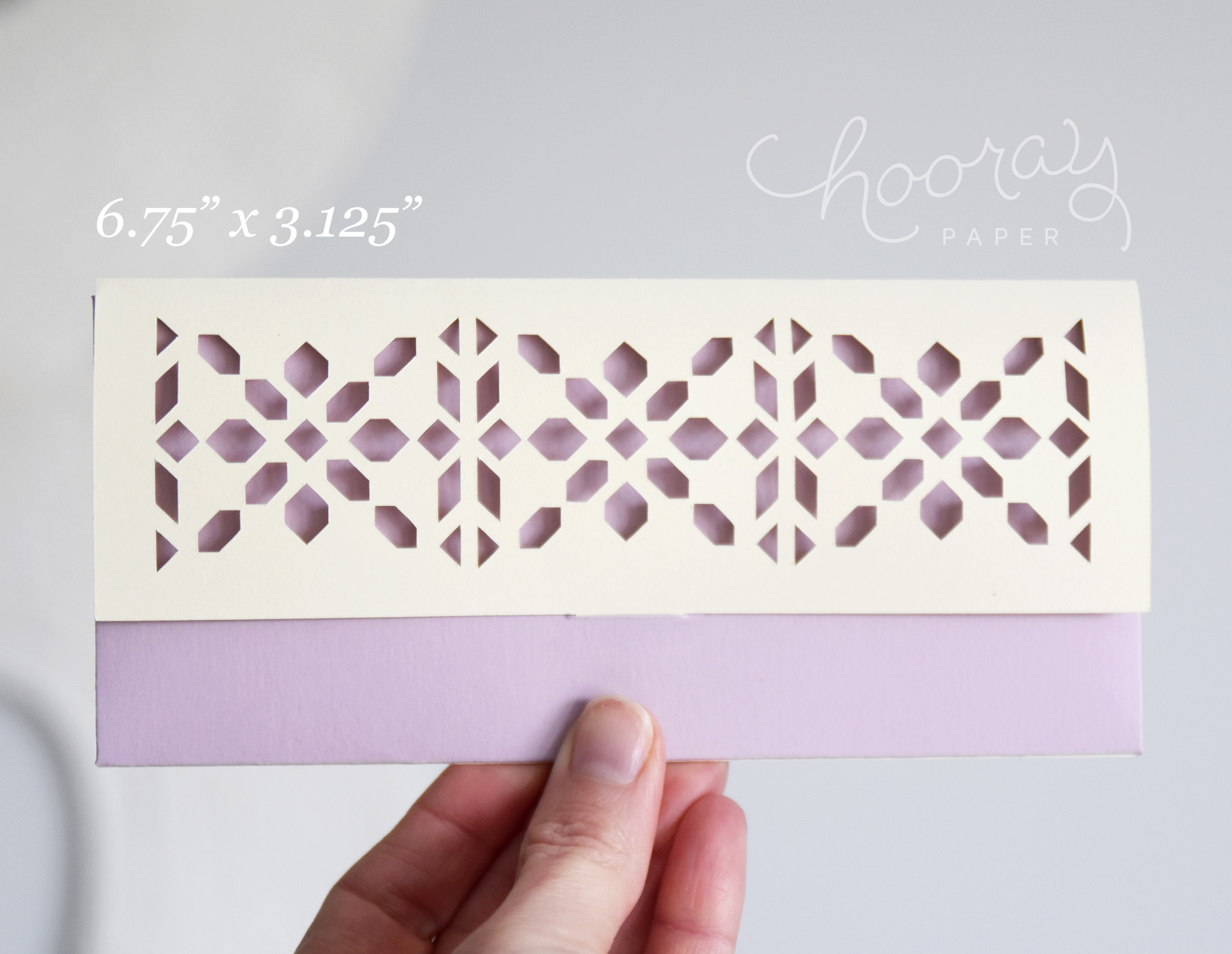 Money Holder Card SVG Template for Cricut | DIY Gift Envelope