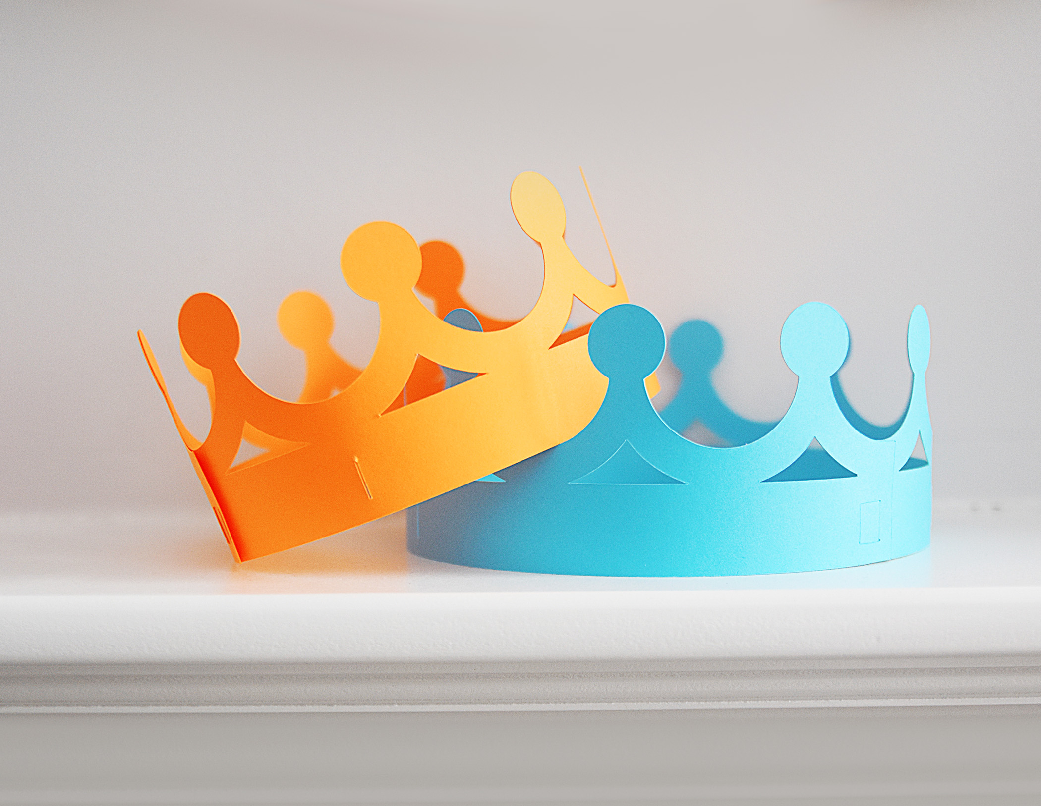 King Crown SVG Files for Cricut | DIY Template for Kid Birthday Party