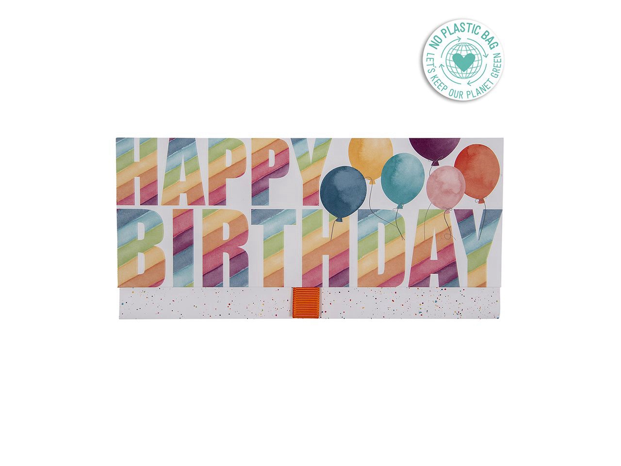 Biglietto porta denaro 23x11cm