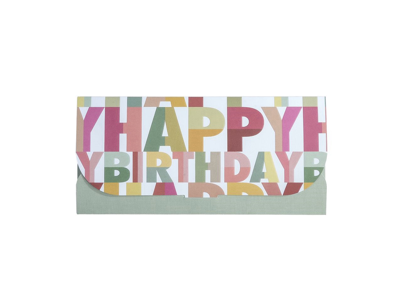 Biglietto porta denaro 23x11cm