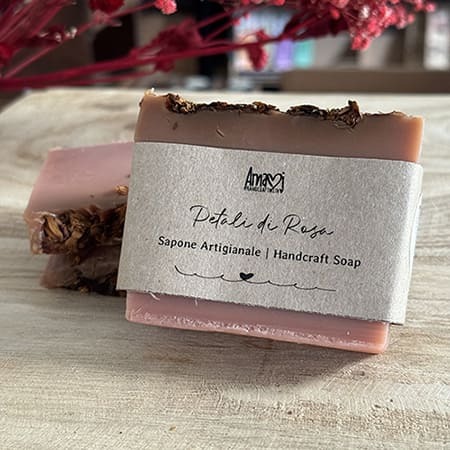 Sapone Artigianale Petali di Rosa