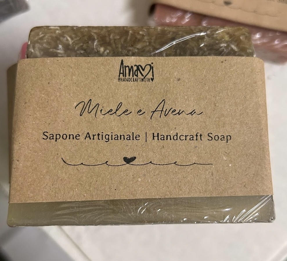 Sapone Artigianale Miele e Avena
