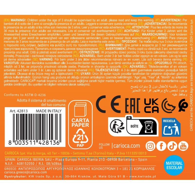 Valorous Marker BABY - 6 Pz