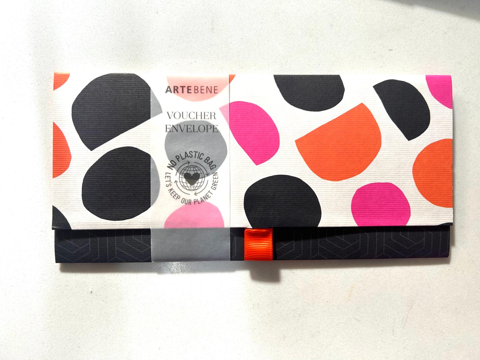 Biglietto porta denaro 23x11cm