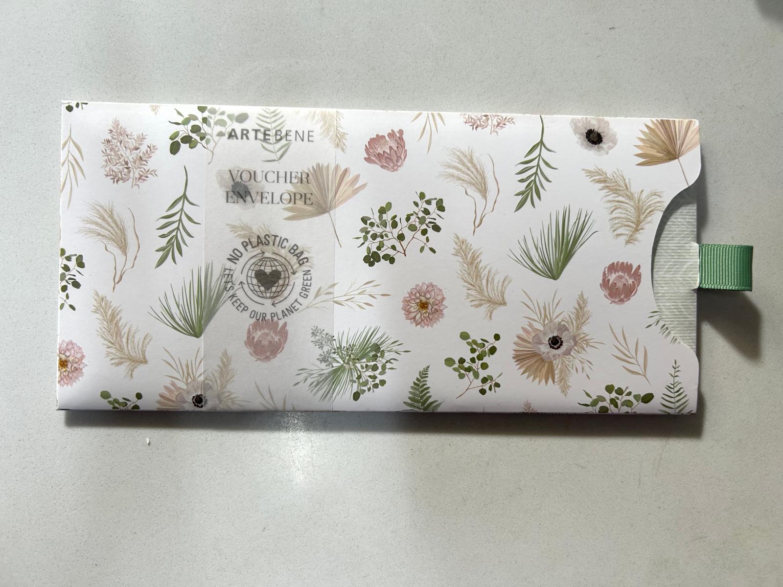 Biglietto porta denaro 23x11cm