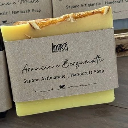 Sapone Artigianale Arancia e Bergamotto