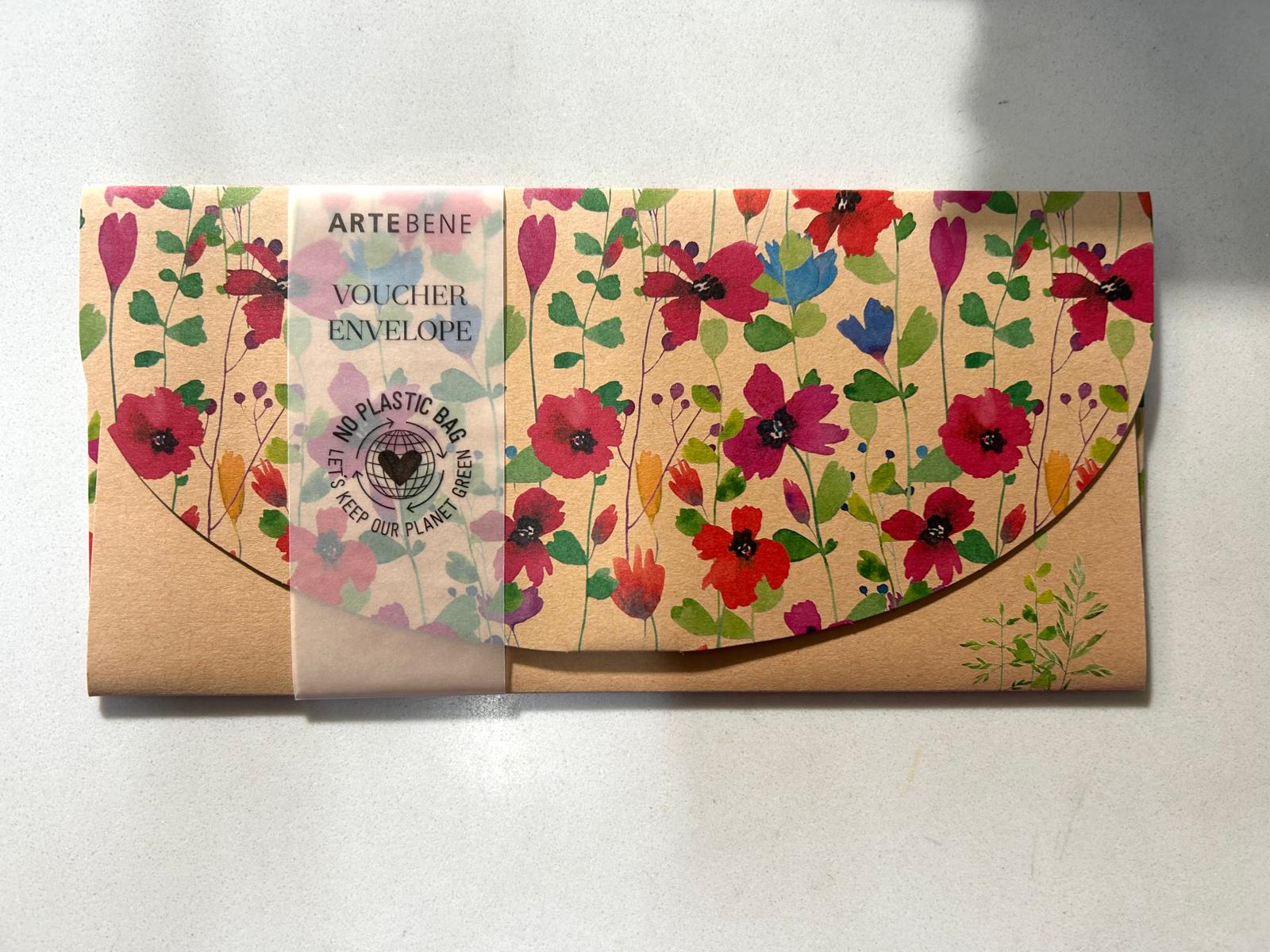 Biglietto porta denaro 23x11cm