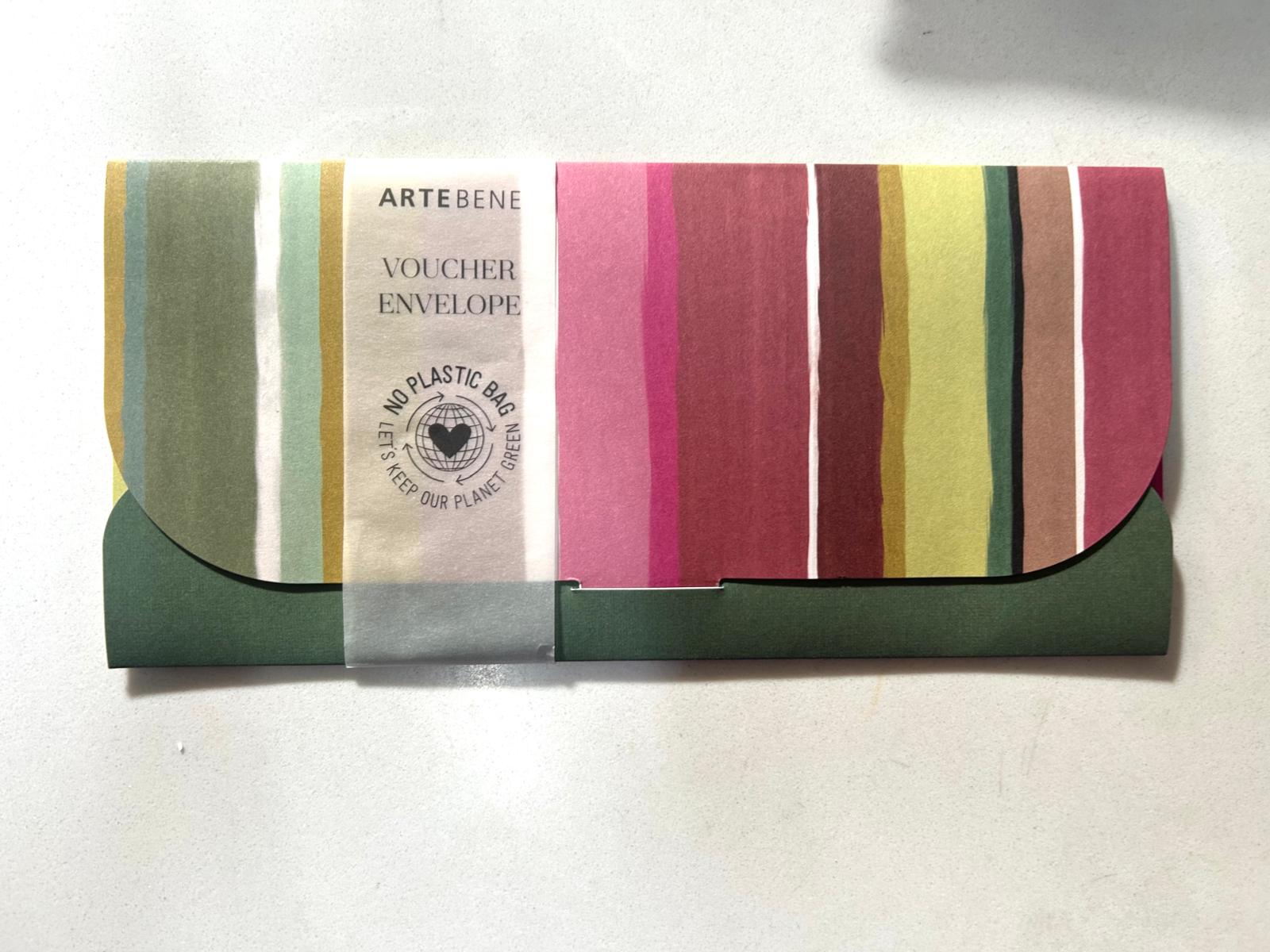 Biglietto porta denaro 23x11cm