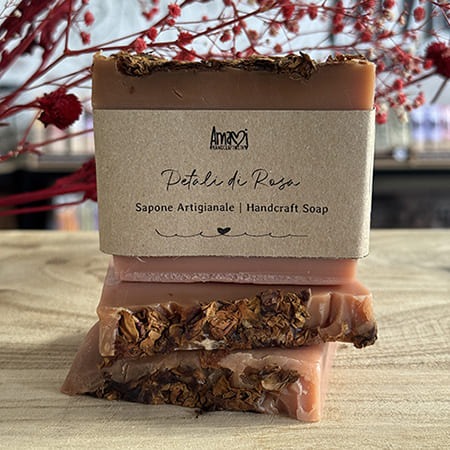 Sapone Artigianale Petali di Rosa