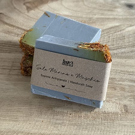 Sapone Artigianale Sale Marino e Muschio