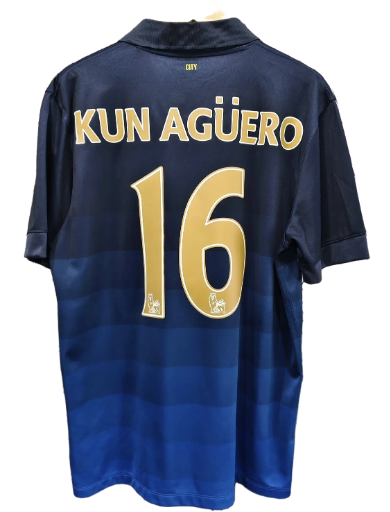 Camiseta Manchester City 2014/15 Kun Aguero 