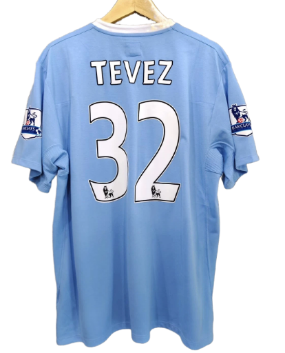 Camiseta Manchester City 2009/10 Carlos Tevez