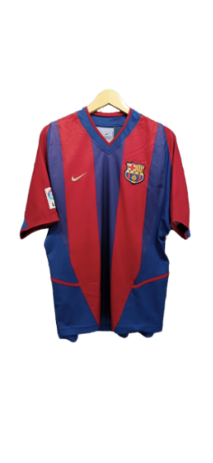 Camiseta Barcelona 2002/03 Riquelme