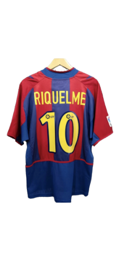 Camiseta Barcelona 2002/03 Riquelme