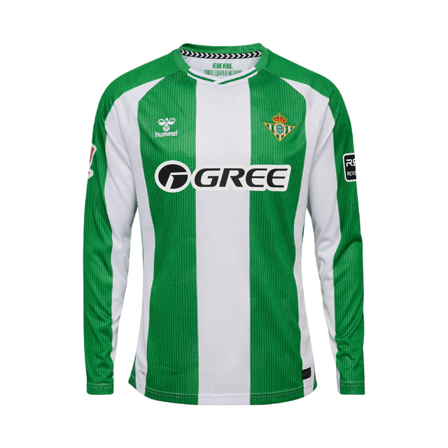 Camiseta mangas largas local Real Betis 2025/26