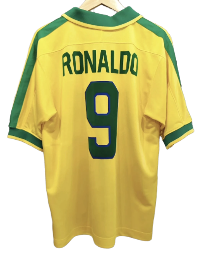 Camiseta Brasil 1998 Ronaldo 