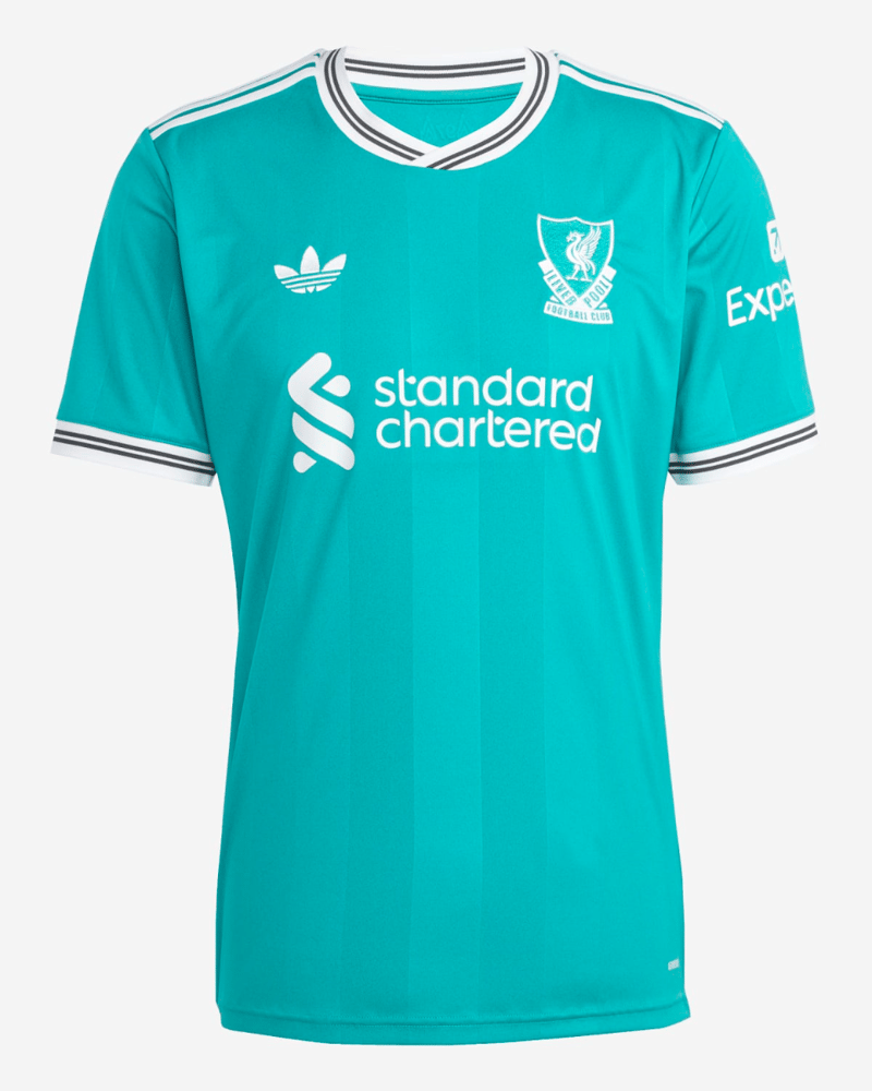 Camiseta tercera Liverpool 2025/26