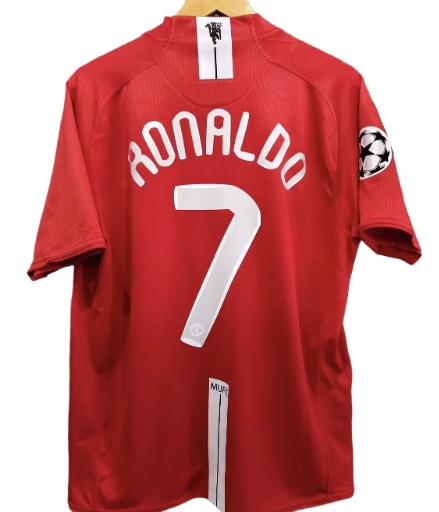 Camiseta Manchester United 2007/08 Cristiano Ronaldo 