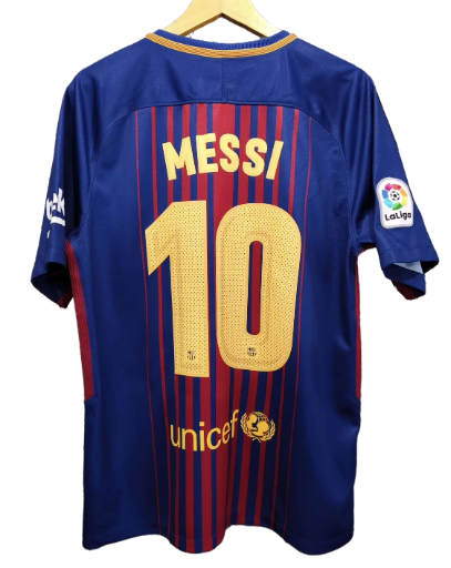 Camiseta Barcelona 2017/18 Messi