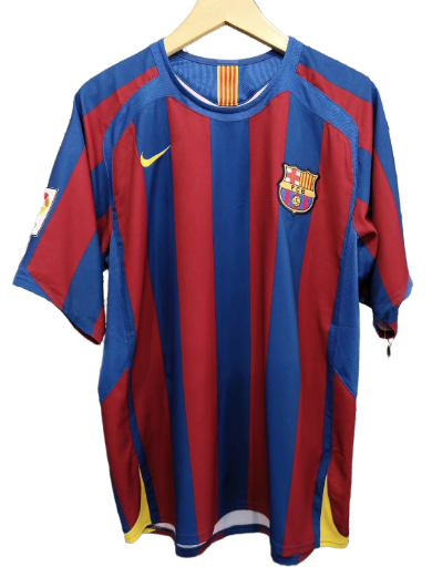 Camiseta Barcelona 2005/06 Ronaldinho