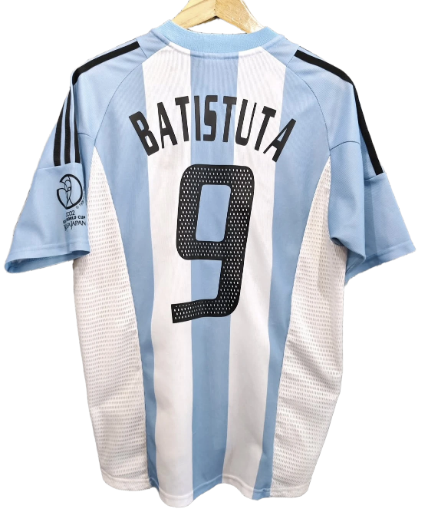 Camiseta Argentina 2002/03 Batistuta