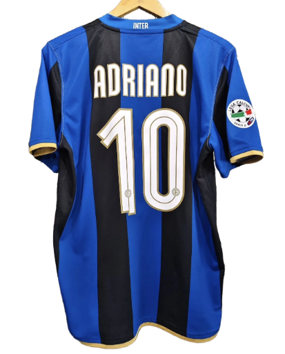 Camiseta Inter Milan 2008/09 Adriano 