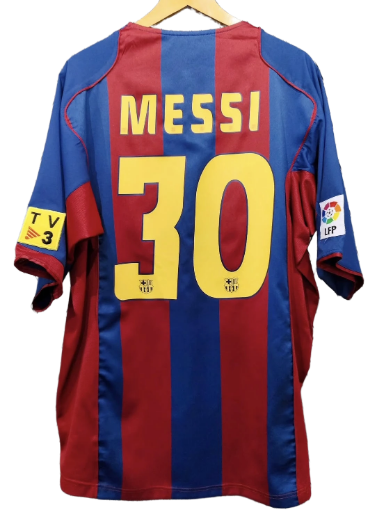 Camiseta Barcelona 2004/05 Messi 