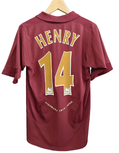 Camiseta Arsenal 2005/06 Henry 