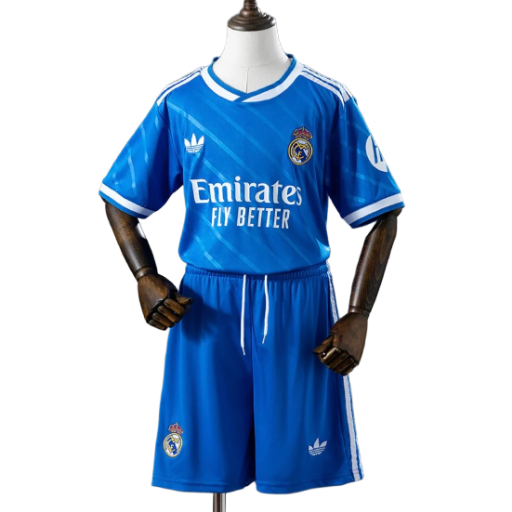 Equipación Real Madrid Alternativa 25/26 Niños