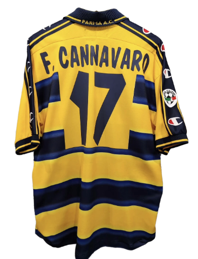 Camiseta Parma 2000/01 F. Cannavaro 