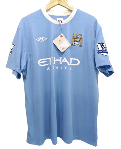 Camiseta Manchester City 2009/10 Carlos Tevez