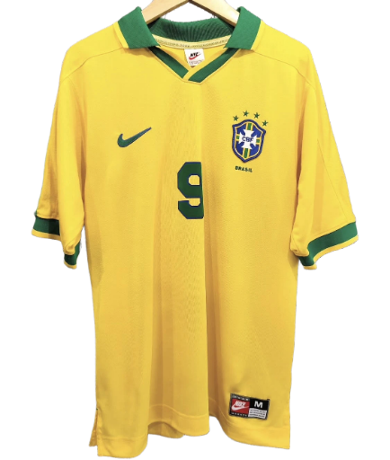 Camiseta Brasil 1998 Ronaldo 