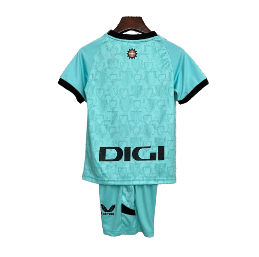 Camiseta y pantalon Alternativa Athletic club Bilbao 25/26 para niños