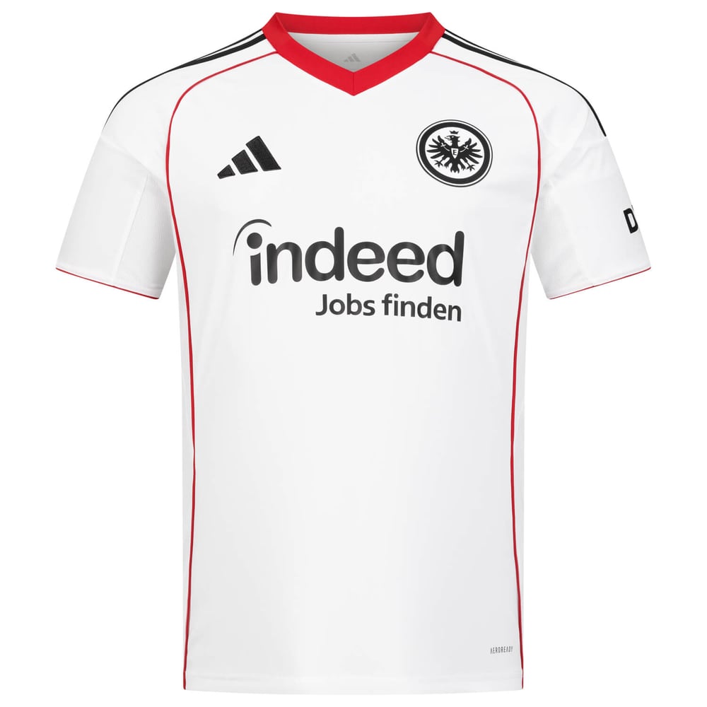 Camiseta Visitante Eintracht Frankfurt 2025/26
