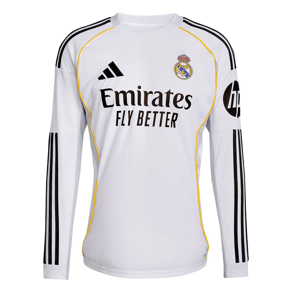 Camiseta Manga Larga Local Real Madrid 25/26