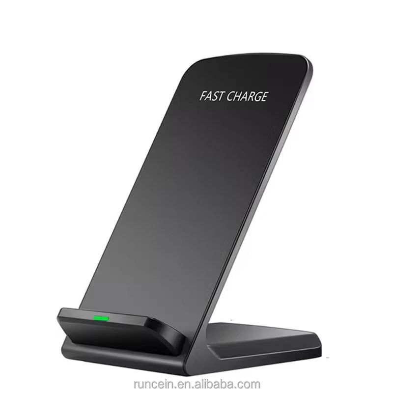 15W Dual-Coil Foldable Wireless Charging Stand