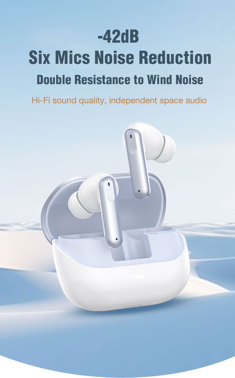 P103 Pro Earbuds – ANC-ENC, Hi-Fi Audio, Bluetooth 5.4, USB-C