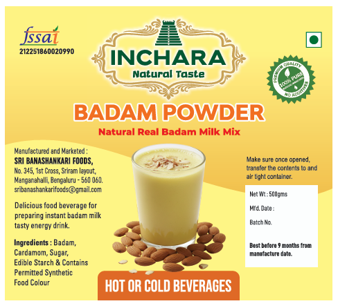 Inchara Badam Powder